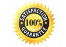 100% Satisfaction guarantee
